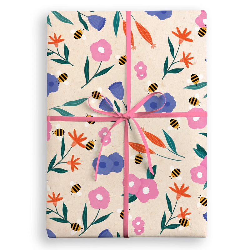 Bees Wrapping Paper