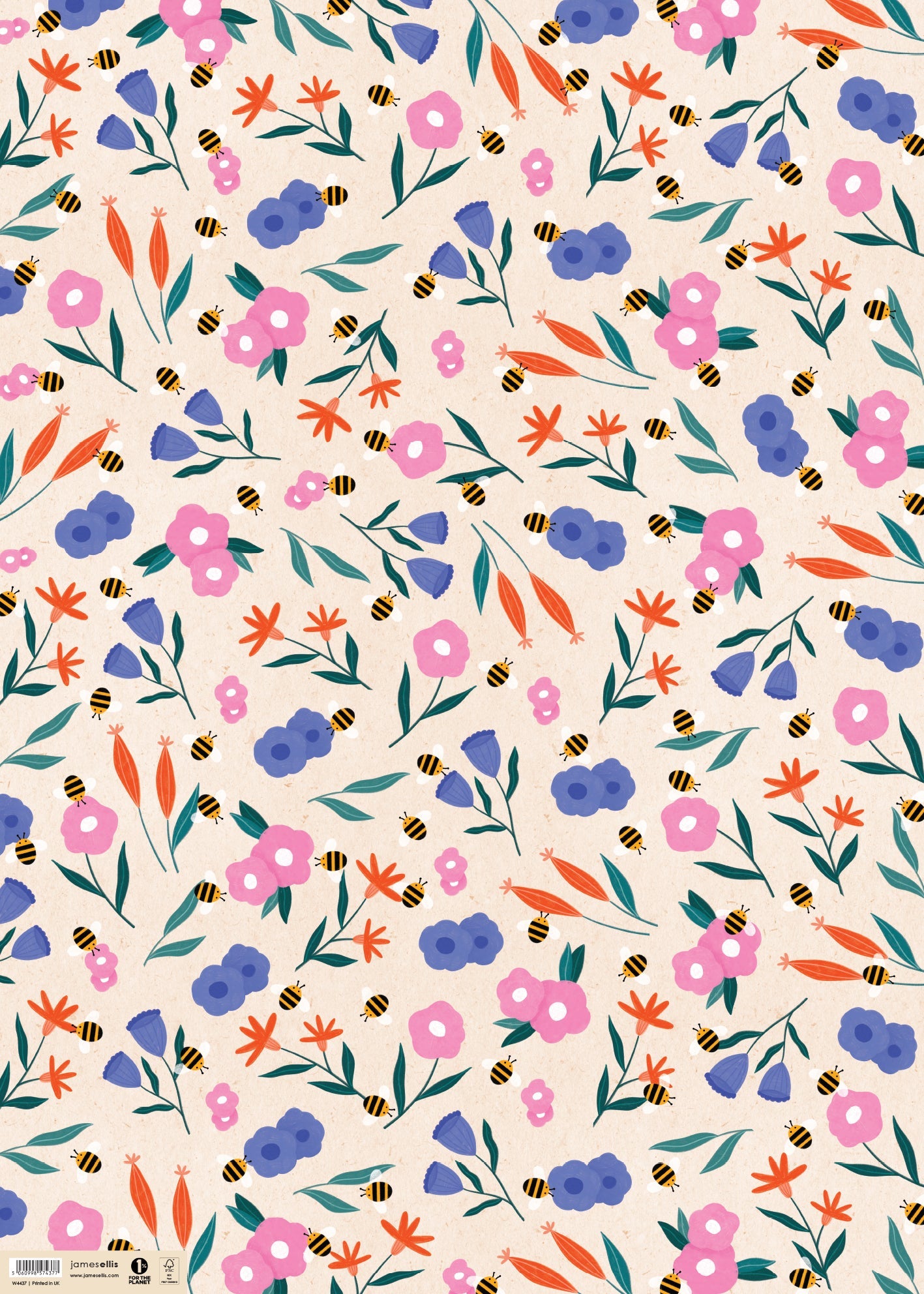 Bees Wrapping Paper