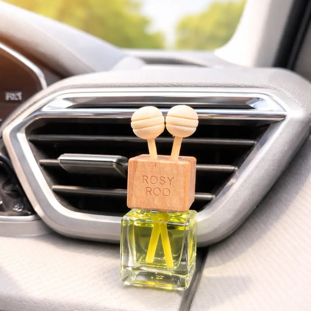Rosy Roo Car Diffuser - Coconut & Lime