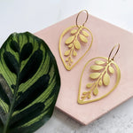 Gold Makoyana Hoop Earrings