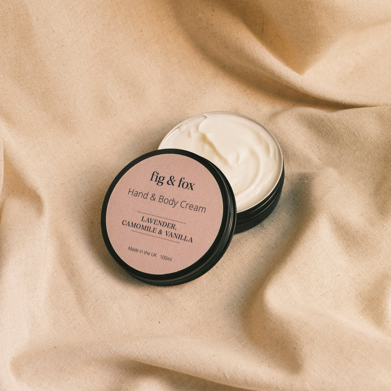 Lavender, Camomile & Vanilla Hand & Body Cream
