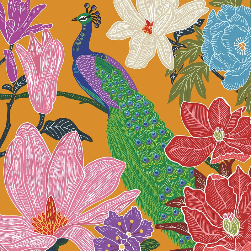 Peacock Card