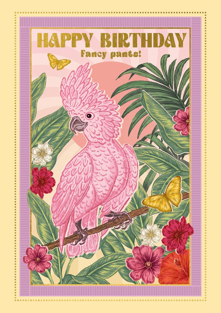 Happy Birthday Fancy Pants Card