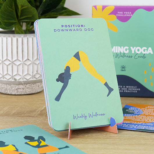 Weekly Wellness Cards - Calming Yoga