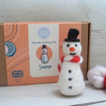 Snowman Felting Kit