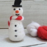 Snowman Felting Kit