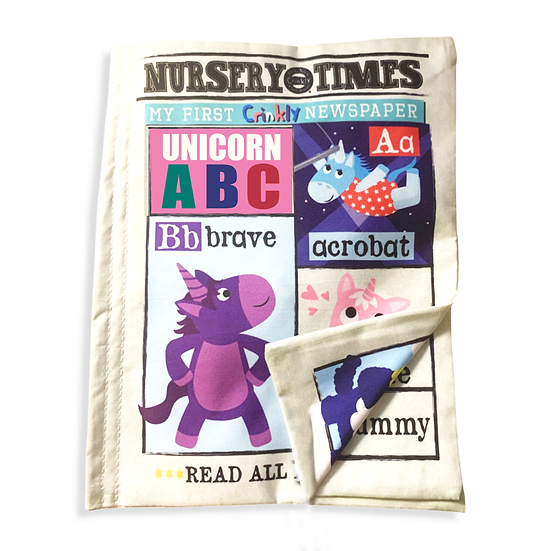 Crinkly Books - Unicorns