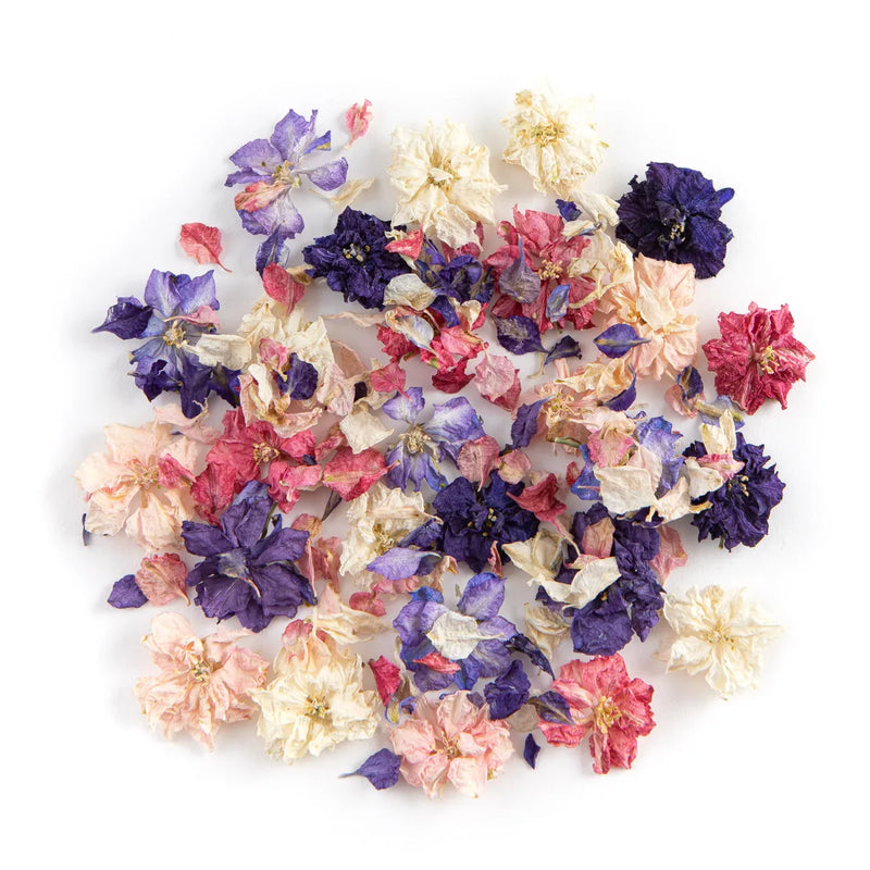 Real Flower Petal Confetti - Rainbow Mix
