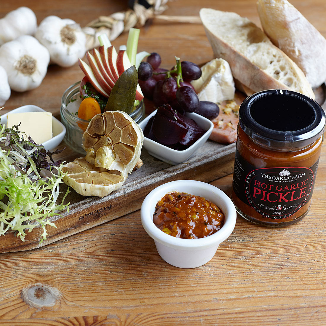 Hot Garlic Pickle