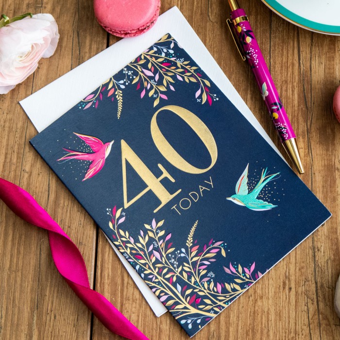 40 Today Card