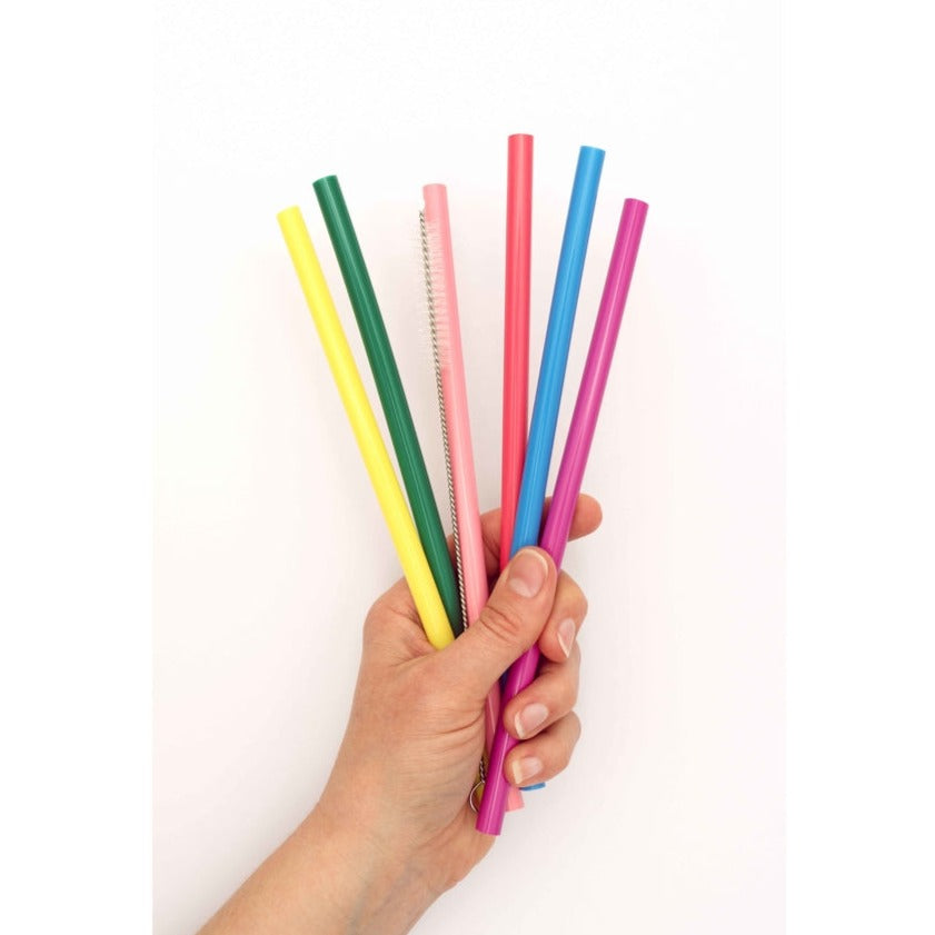 Silicone Straw Tin