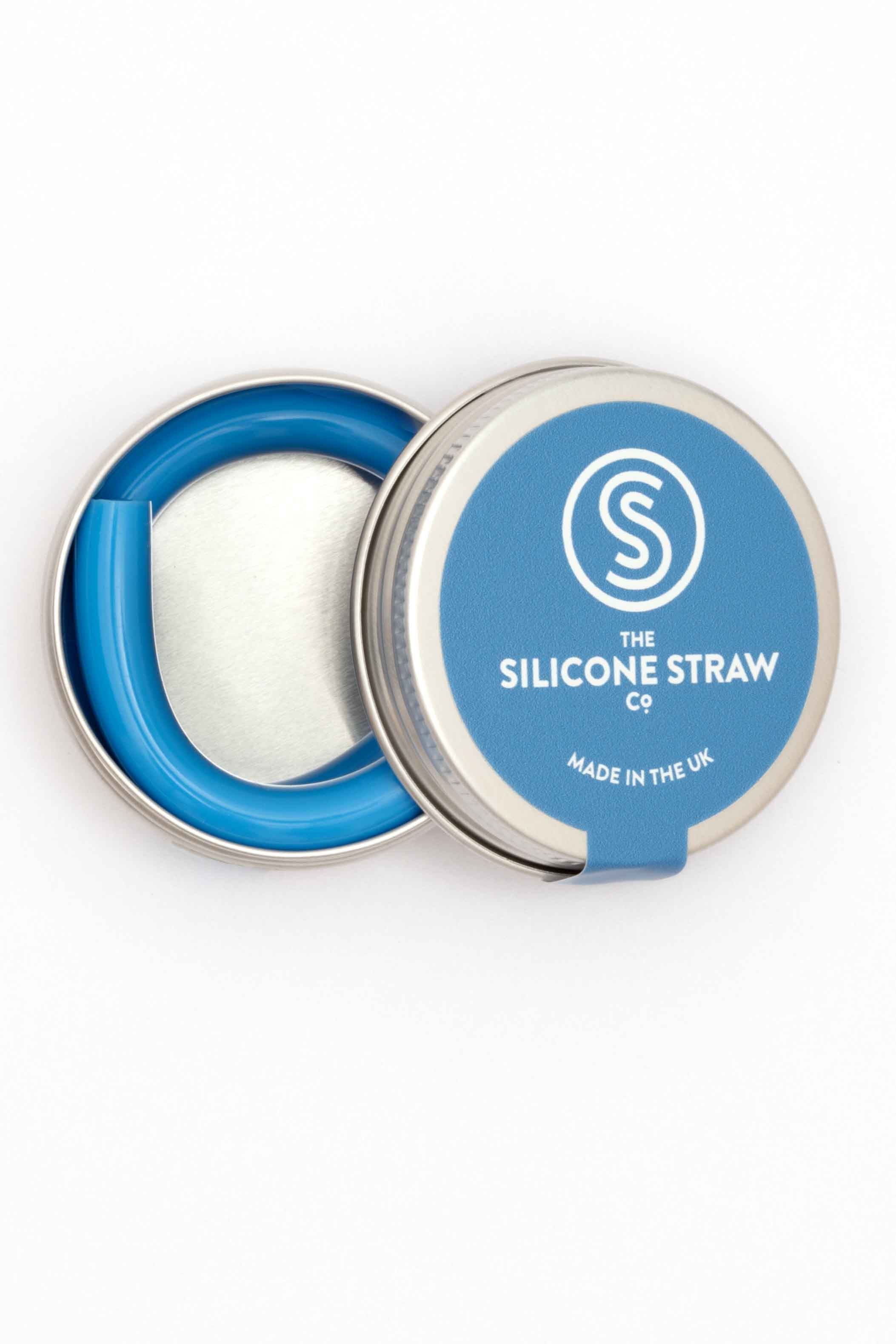 Silicone Straw Tin