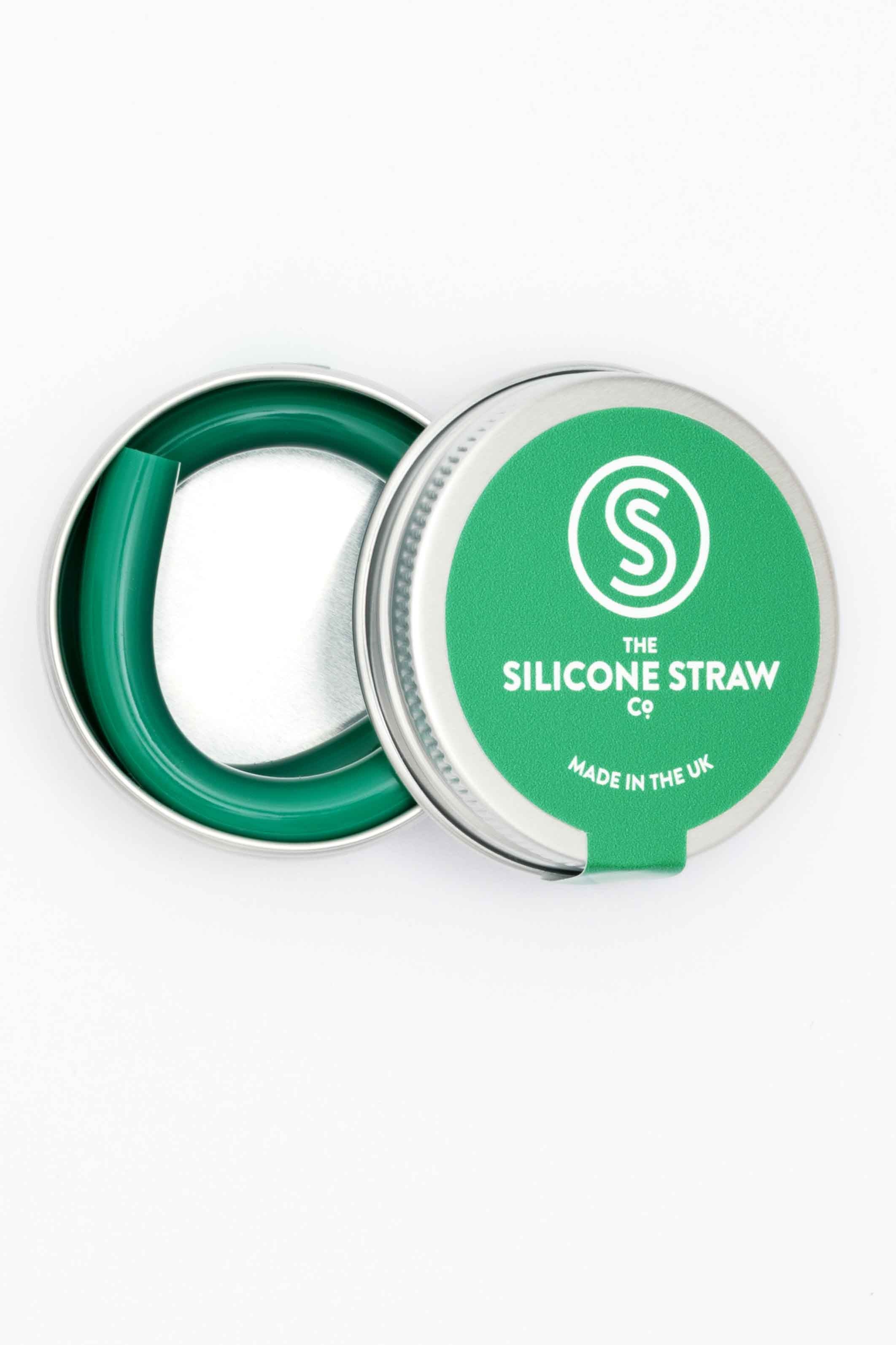 Silicone Straw Tin