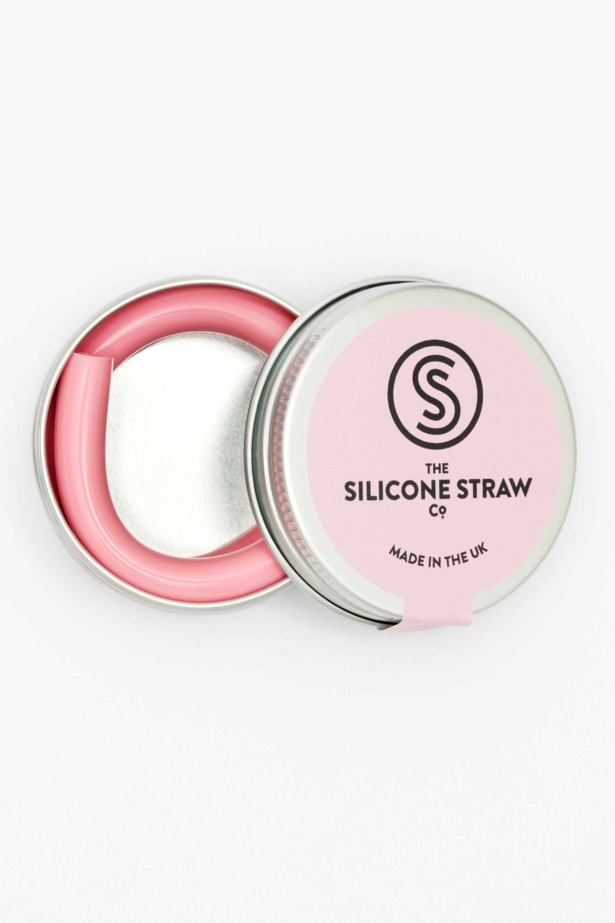 Silicone Straw Tin
