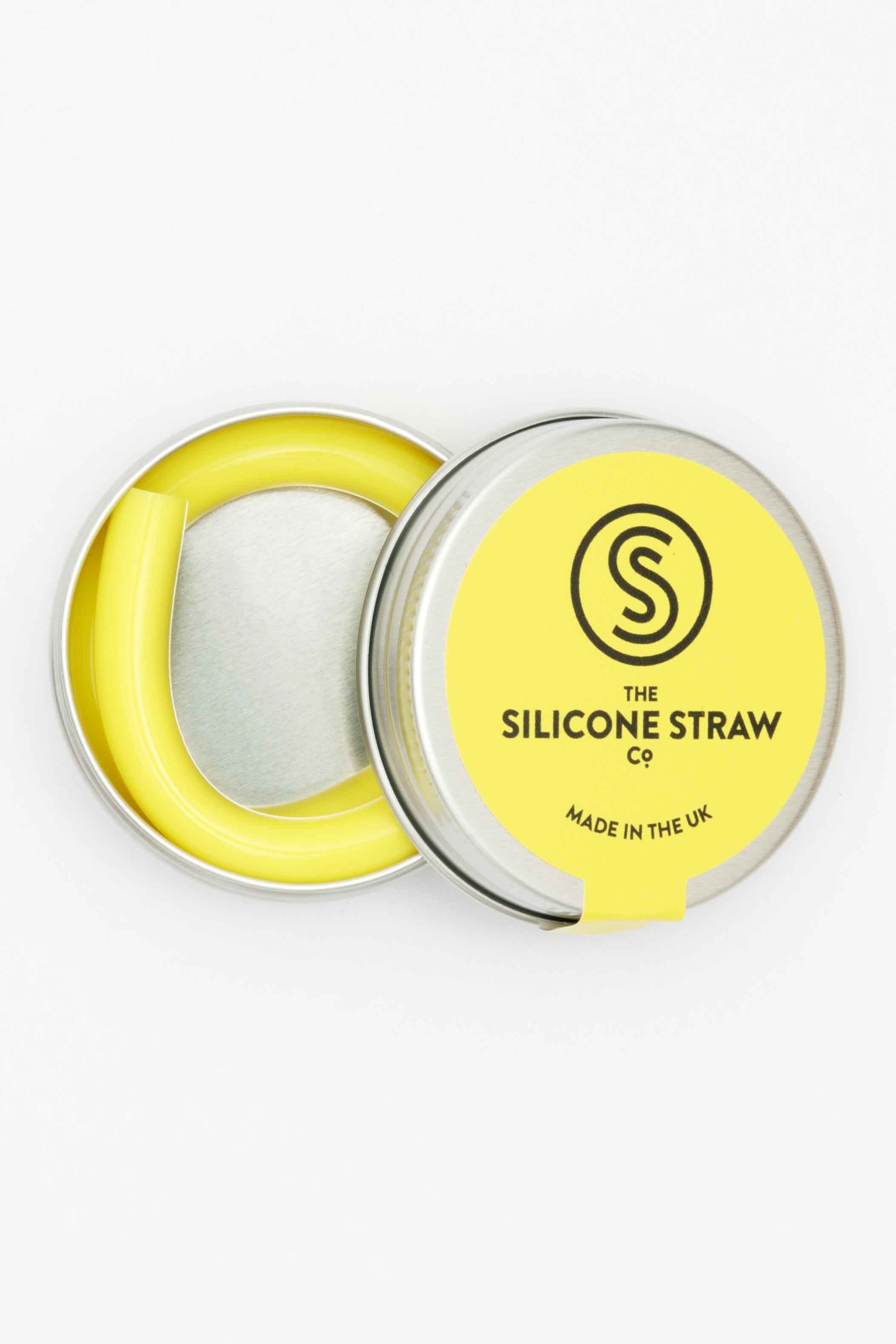 Silicone Straw Tin