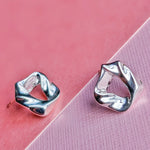 Textile Twist Earrings