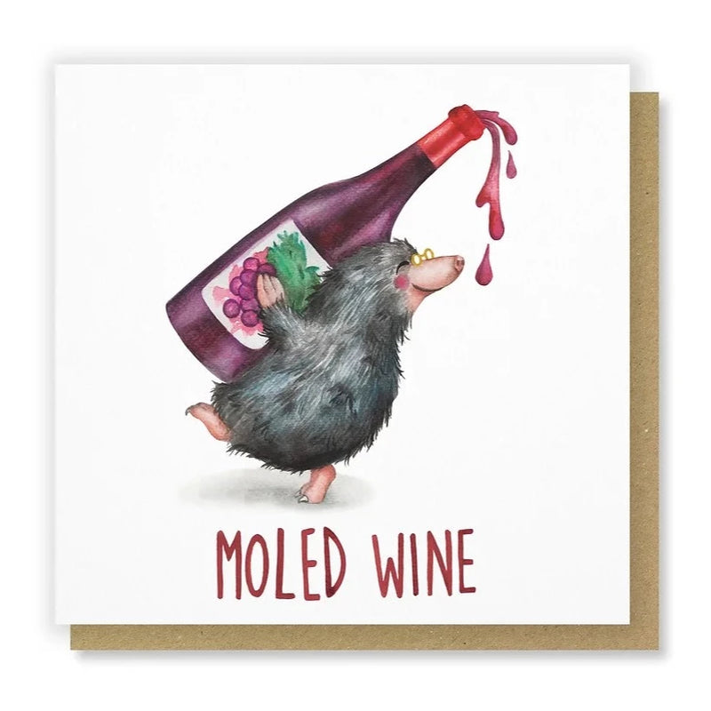 Moled Wine Christmas Card