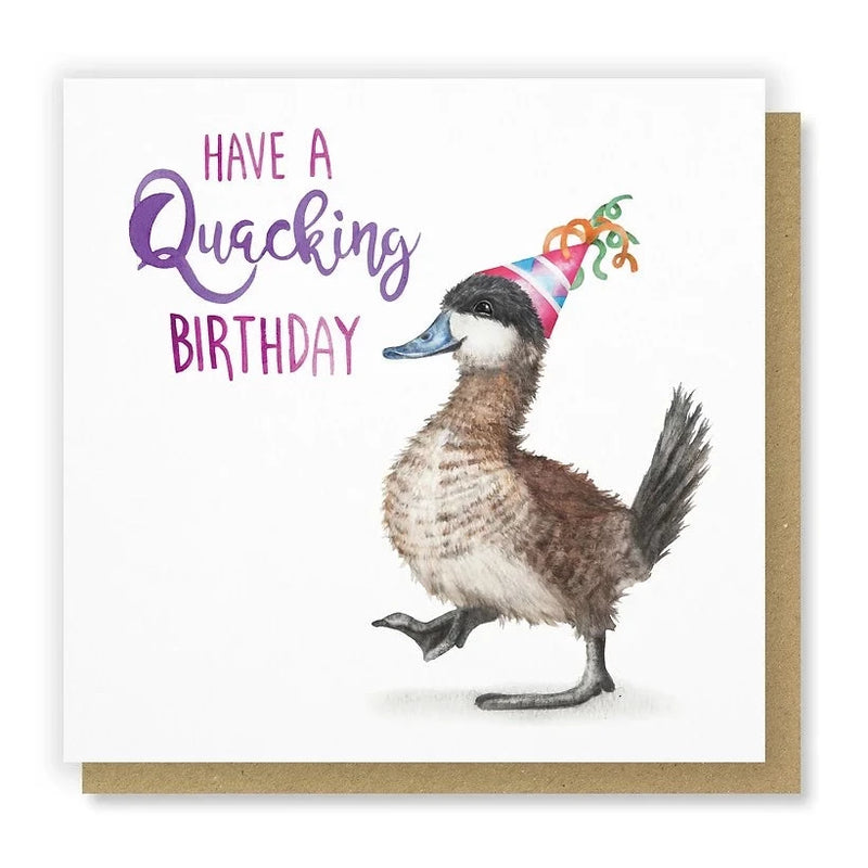 Quacking Birthday Card