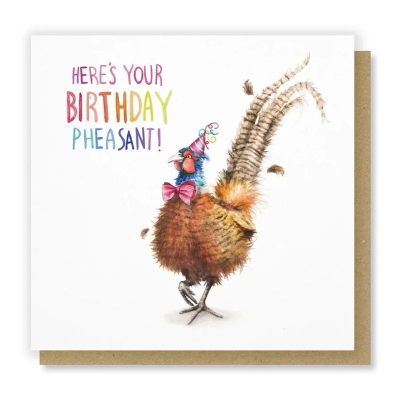 Birthday Pheasant Card
