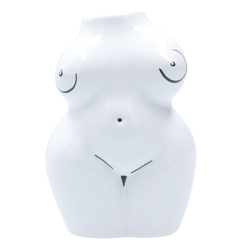 Ceramic Vase Ornament 13.5cm - Curvy Nude