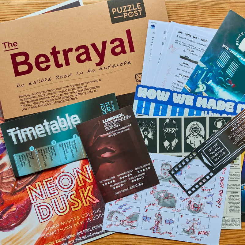 An Escape Room in an Envelope: The Betrayal