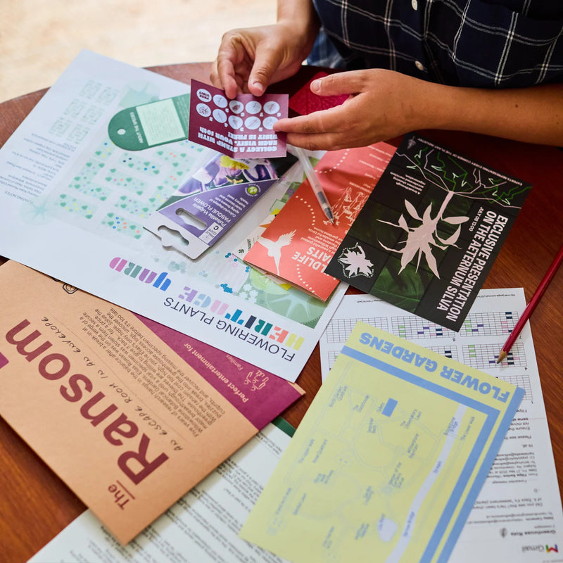 An Escape Room in an Envelope: The Ransom