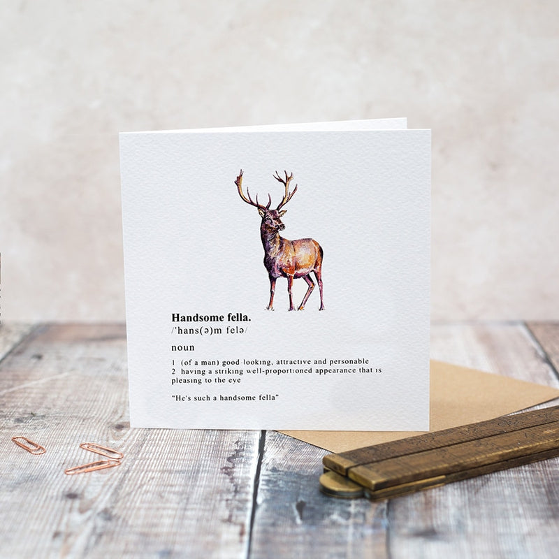 Handsome Fella Card