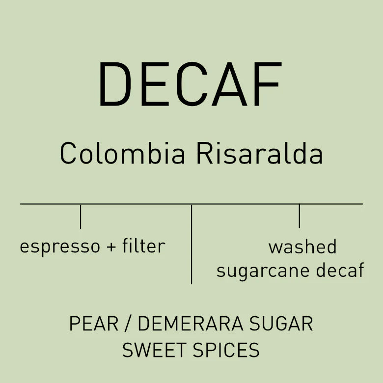 Colombia Decaf Coffee Bag 225g