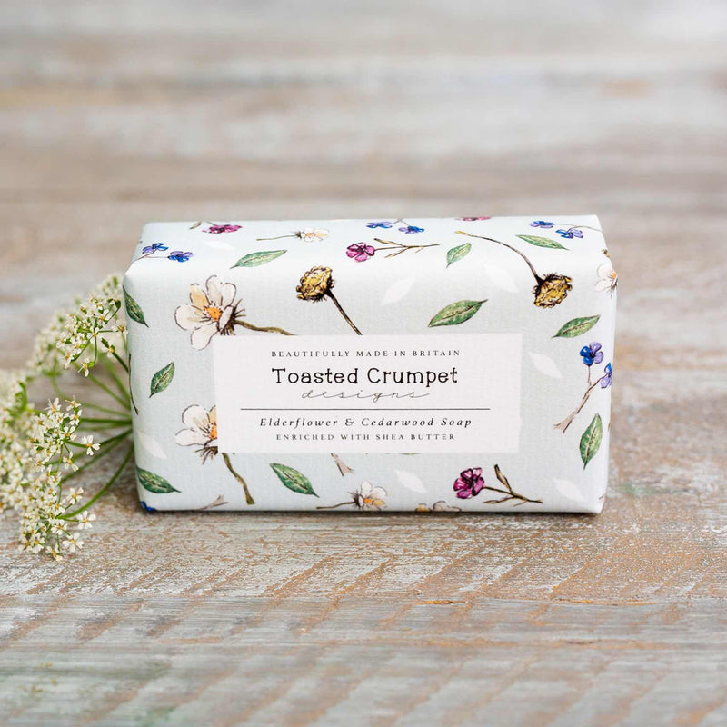 Elderflower & Cedarwood Soap Bar