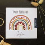 Happy Birthday Rainbow Card