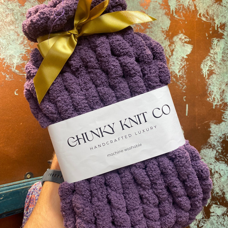 Chunky Knit Hot Water Bottle