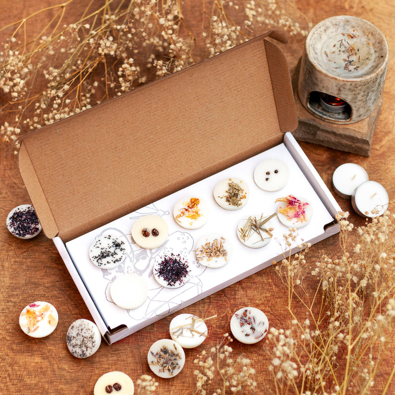 Selection Box of 10 Wax Melts
