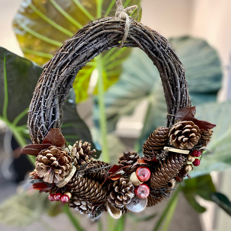 Festive Decorated Wreath
