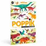 Poppik Sticker Poster - Dinosaurs