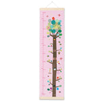 Fairy and Tree Canvas and Wood Height Chart