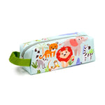 Zoo Animal Canvas Pencil Case