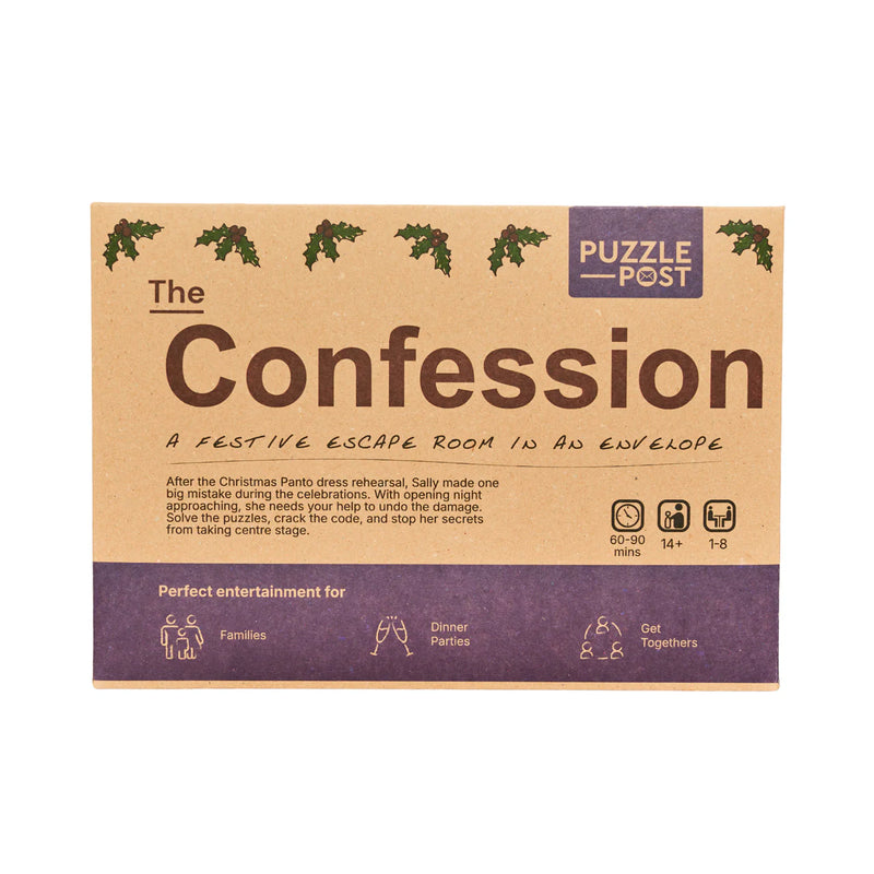 An Escape Room in an Envelope: The Confession