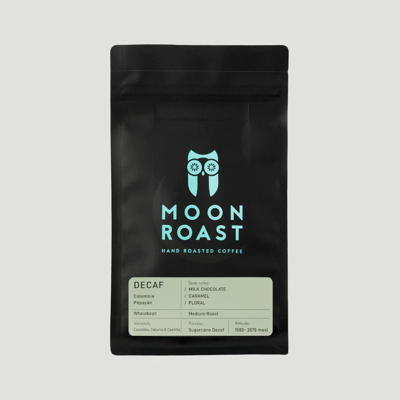 Moon Roast Decaf Coffee Bag 225g