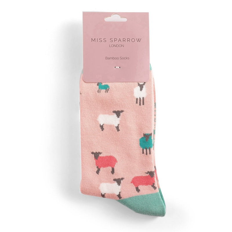 Sheep Family Socks