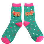 Christmas Capybara Socks