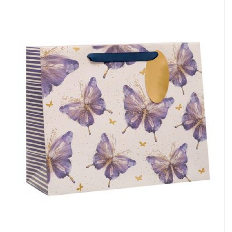 Indigo Butterfly Gift Bag