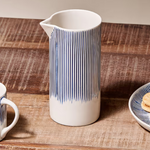 Karuma Ceramic Jug - Blue & White - Small