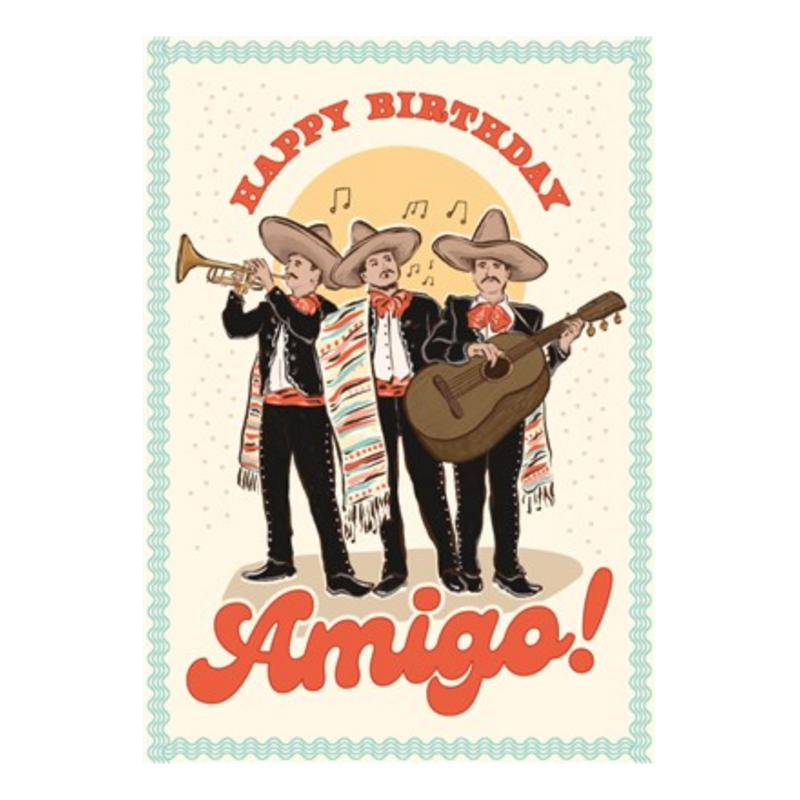 Happy Birthday Amigo Card