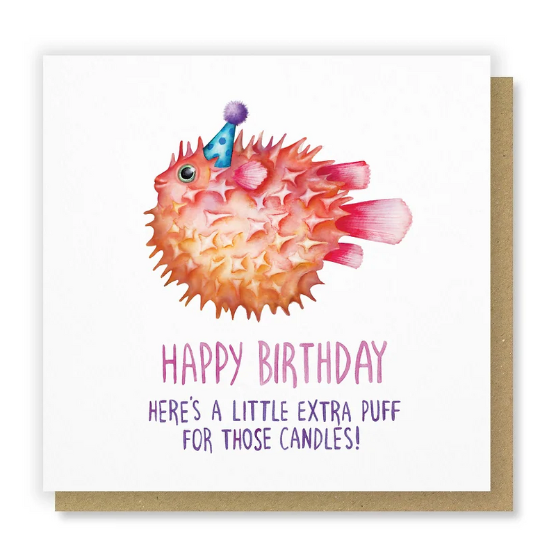 Little Puff Birthday Card