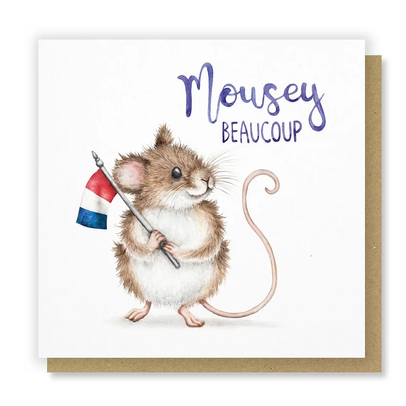 Mousey Beaucoup Card