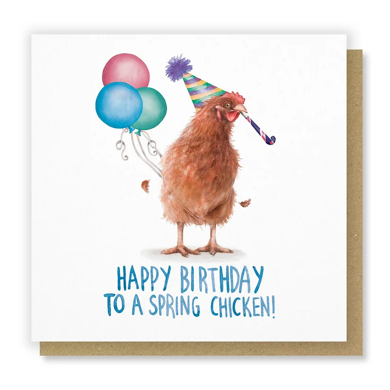 Spring Chicken Card