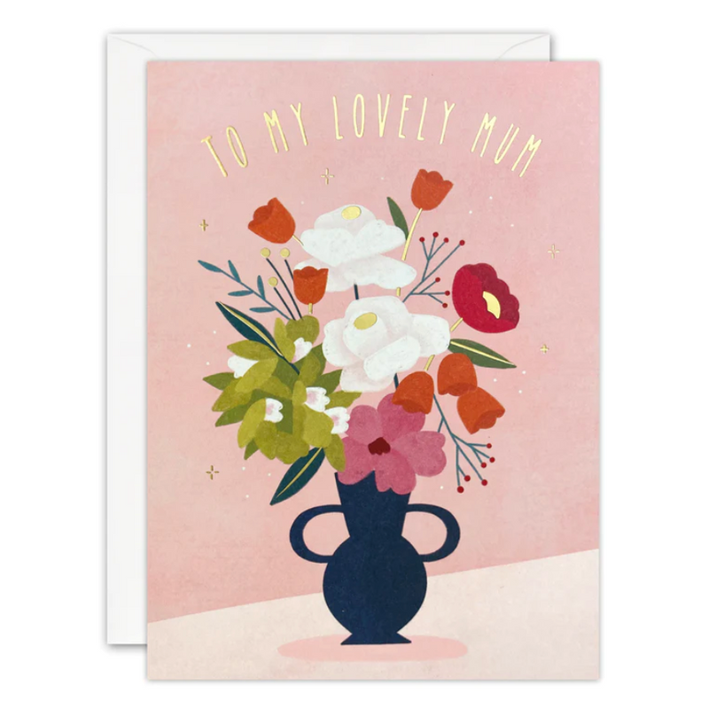 Mother’s Day Vase Sunbeams Card