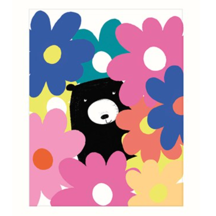 Floral Bear Card