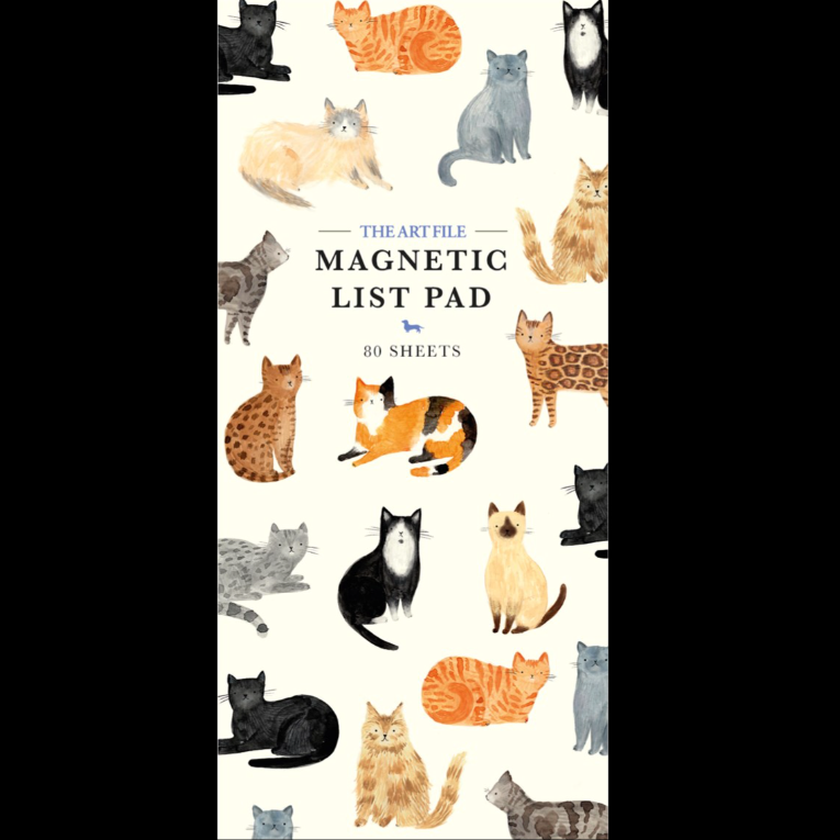 Cat Magnetic List Pad
