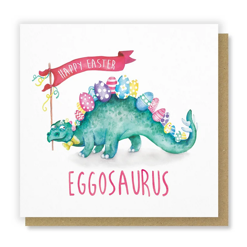 Easter Dinosaur Card